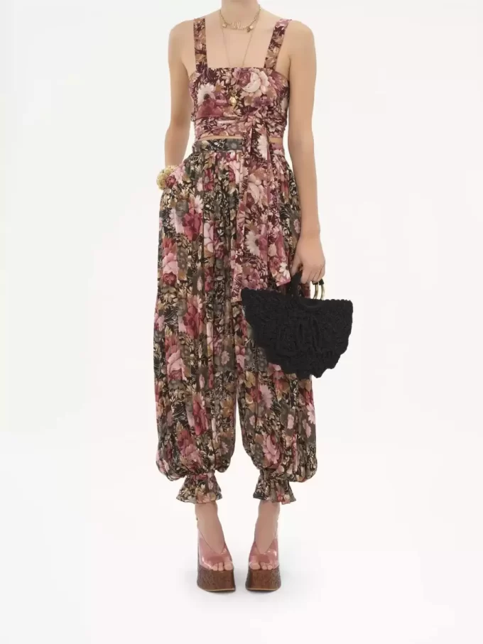 Small Bracelet Paravent tote bag in crochet