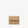 Small Chloé Charms tri-fold wallet in grained leather