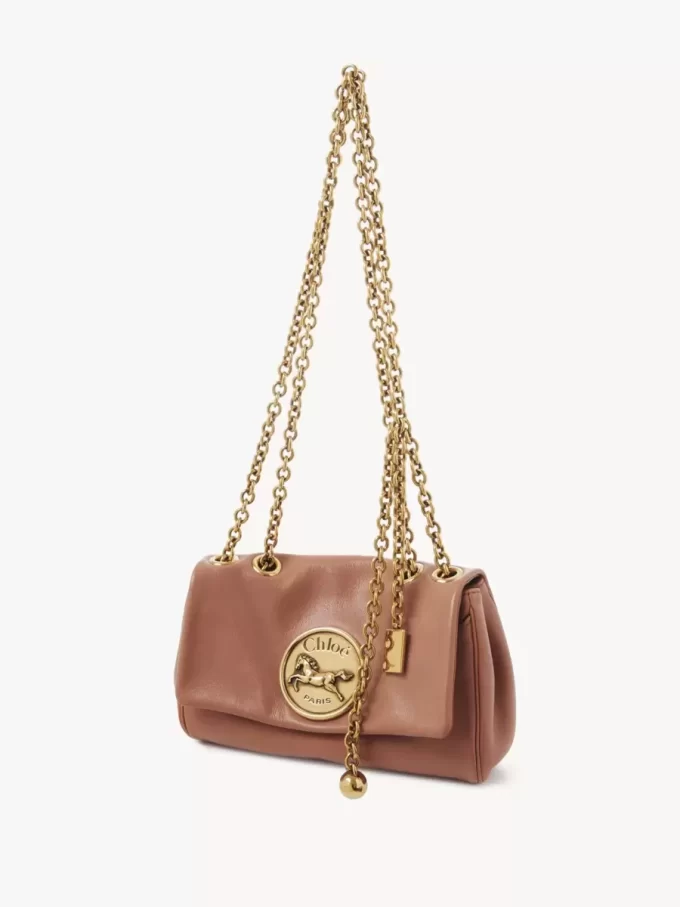 Small Chloé Heritage shoulder bag in grained leather