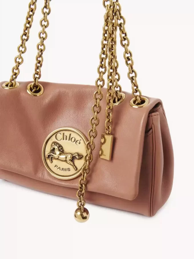 Small Chloé Heritage shoulder bag in grained leather