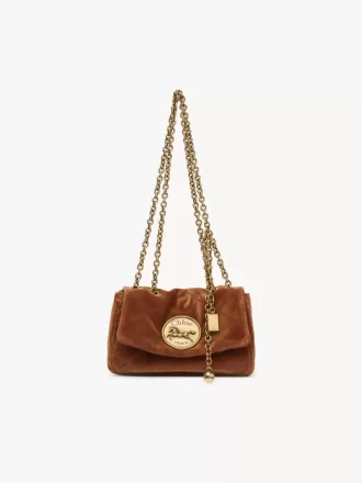 Small Chloé Heritage shoulder bag in velvet