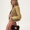Small Chloé Heritage shoulder bag in velvet