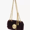 Small Chloé Heritage shoulder bag in velvet