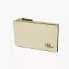 Small Chloé Iconic purse with card slots in croco-effect leather