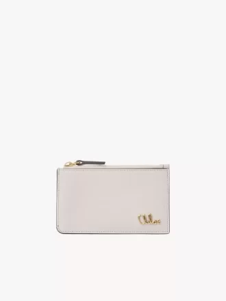 Small Chloé Iconic purse with card slots in grained leather