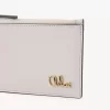 Small Chloé Iconic purse with card slots in grained leather