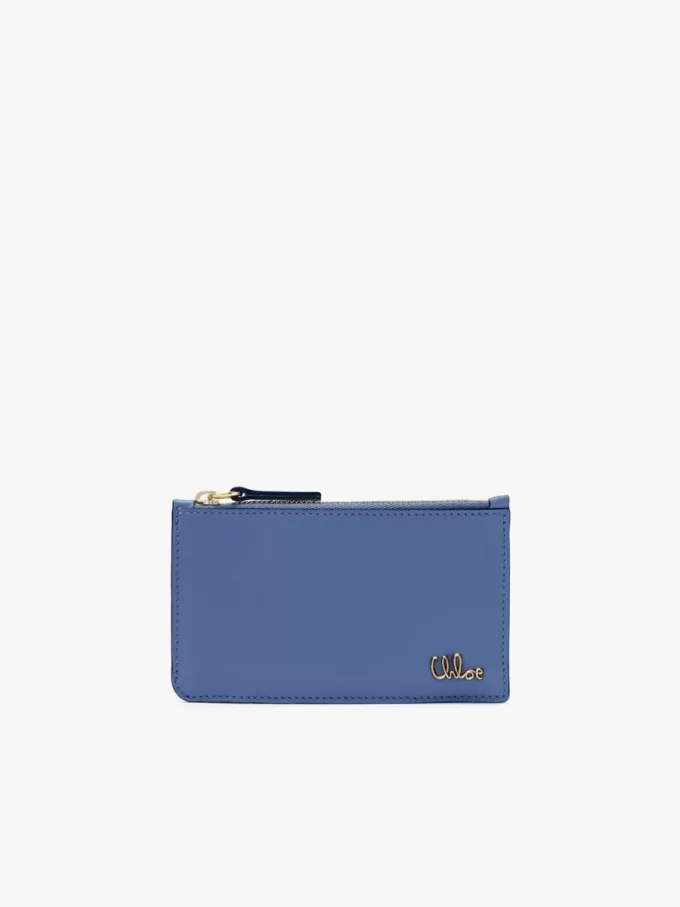 Small Chloé Iconic purse with card slots in shiny leather