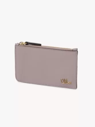 Small Chloé Iconic purse with card slots in shiny leather