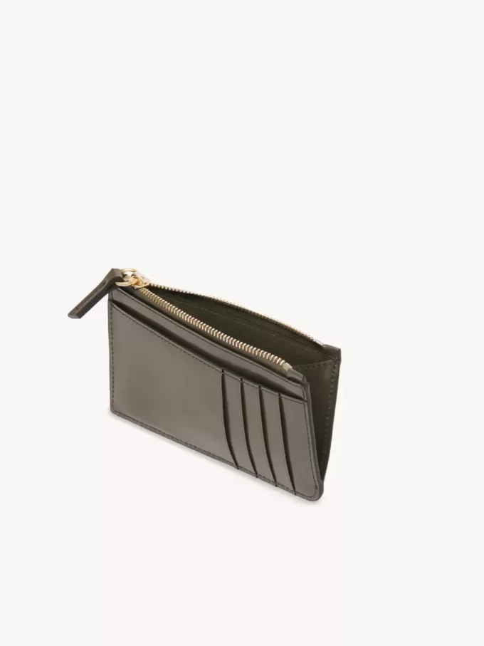 Small Chloé Iconic purse with card slots in shiny leather