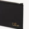 Small Chloé Iconic purse with card slots in shiny leather