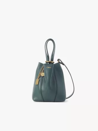 Small Chloé Spin tote bag in grained leather