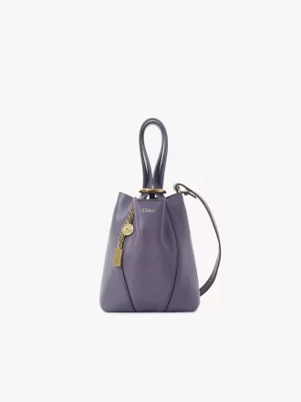 Small Chloé Spin tote bag in grained leather