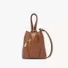 Small Chloé Spin tote bag in grained leather