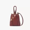Small Chloé Spin tote bag in grained leather