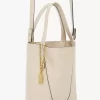 Small Chloé Spin tote bag in grained leather