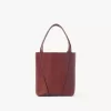 Small Chloé Spin tote bag in grained leather