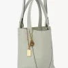 Small Chloé Spin tote bag in grained leather