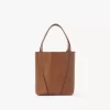 Small Chloé Spin tote bag in grained leather