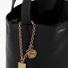 Small Chloé Spin tote bag in grained leather