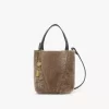 Small Chloé Spin tote bag in shearling