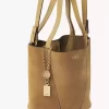 Small Chloé Spin tote bag in suede leather