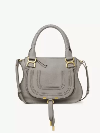 Small Marcie bag in grained leather
