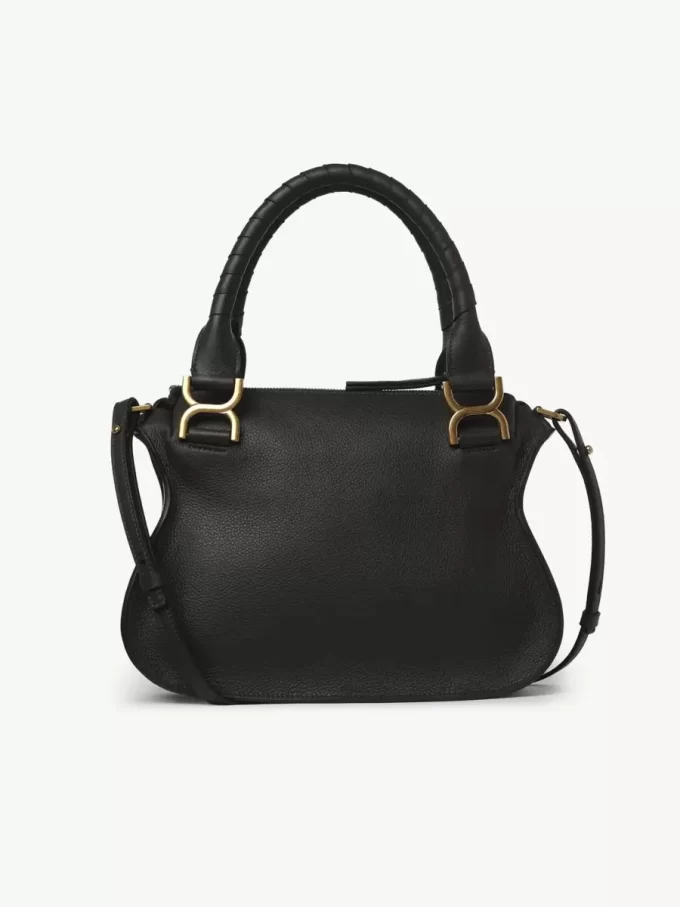 Small Marcie bag in grained leather