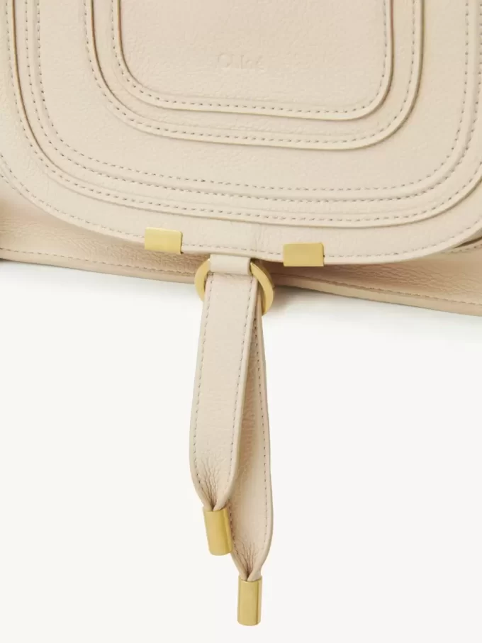 Small Marcie bag in grained leather