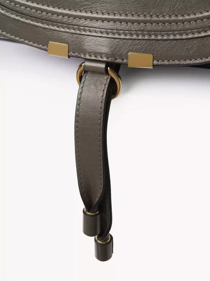 Small Marcie bag in shiny leather