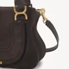 Small Marcie bag in suede leather Small Marcie bag in suede leather