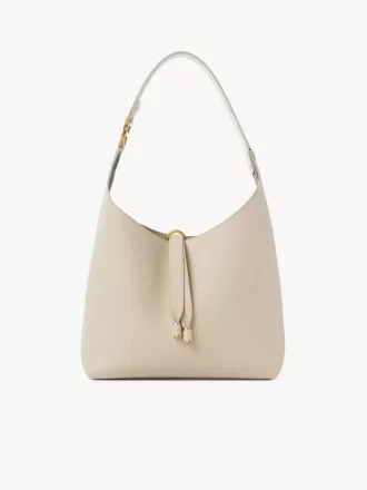 Small Marcie hobo bag in grained leather