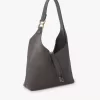 Small Marcie hobo bag in suede leather