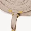 Small Marcie saddle bag in grained leather