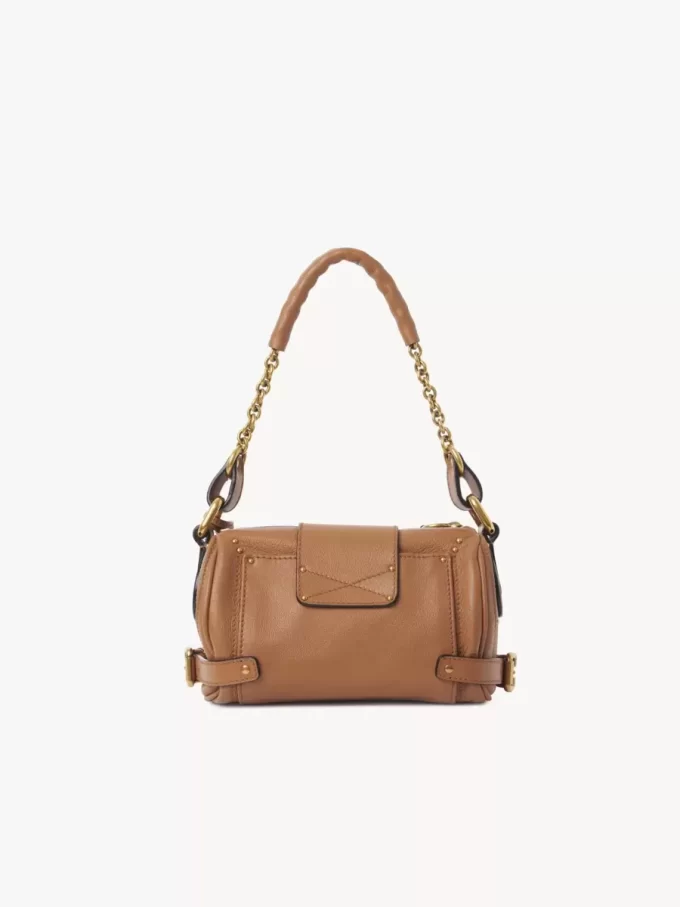 Small Paddington chain bag in grained leather