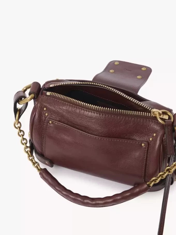 Small Paddington chain bag in grained leather