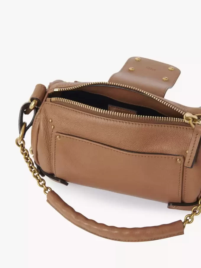 Small Paddington chain bag in grained leather