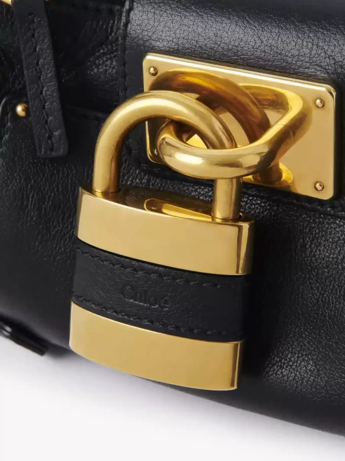 Small Paddington chain bag in grained leather
