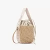 Small Woody basket in natural fibers