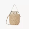 Small Woody basket in natural fibers