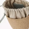 Small Woody basket in natural fibers