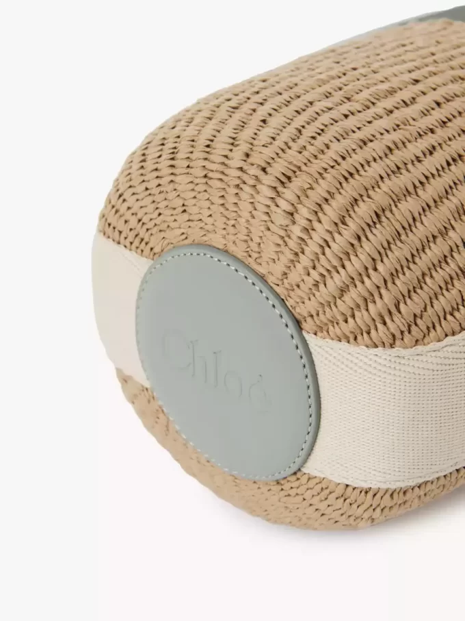 Small Woody basket in natural fibers