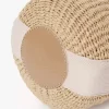 Small Woody basket in natural fibers