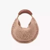Summer Banana hobo bag in raffia