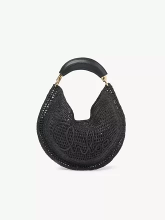 Summer Banana hobo bag in raffia