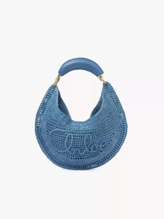 Summer Banana hobo bag in raffia