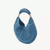 Summer Banana hobo bag in raffia