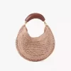 Summer Banana hobo bag in raffia