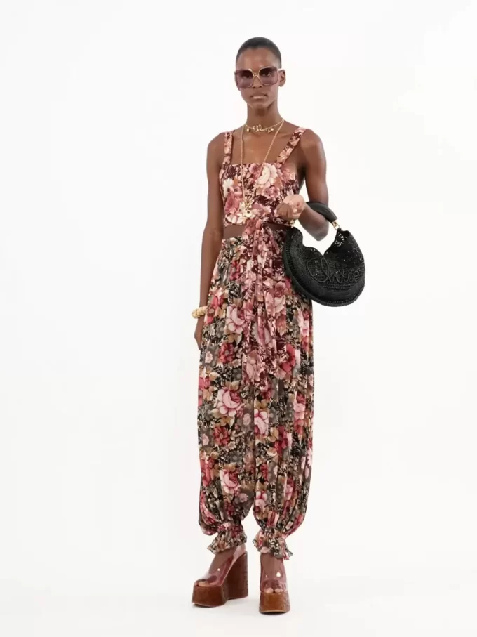 Summer Banana hobo bag in raffia