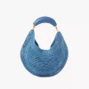 Summer Banana hobo bag in raffia