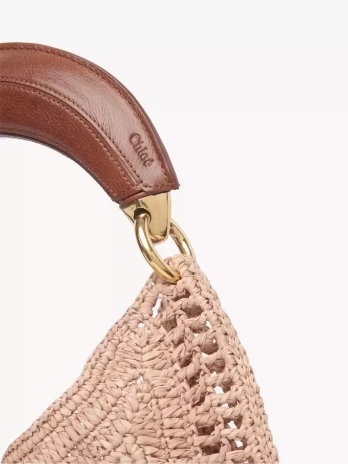 Summer Banana hobo bag in raffia